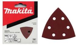 Makita Hârtie abrazivă MAKITA Velcro 94x94x94 mm 6 găuri K40, 10 buc P-33255 (P-33255)