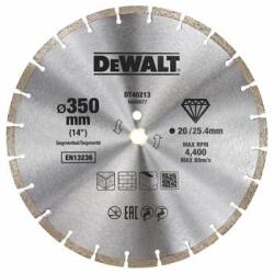 DEWALT Roată diamantată DeWALT, tăiere uscată, 350 x 25, 4 mm DT40213 (DT40213)