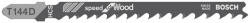 Bosch 2608630040 Szúrófűrészlap T144 D 5db Speed for Wood (2608630040)