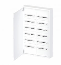OMU system FEF144RBS 144 modulos (2x6x18) falon kívüli fém elosztószekrény fehér IP30 RAL9003 (FEF144RBS)