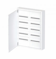 OMU system FEF120RBS 120 modulos (2x5x12) falon kívüli fém elosztószekrény fehér IP30 RAL9003 (FEF120RBS)