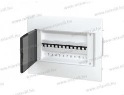 OMU system MLS12 PD 12 modulos süllyesztett lakáselosztó füst ajtóval (MLS12 PD)