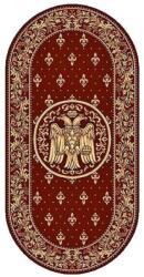 Delta Carpet Covor Bisericesc Oval, 100 x 200 cm, Rosu, Lotos 15032/210 (LOTUS-15032-210-O-12) Covor