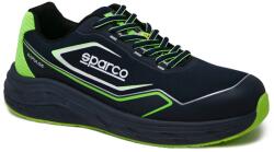Sparco Munkavédelmi cipő SPARCO - Impulse Willen S1PS ESD Fekete-Zöld 37 (754537BMVF)