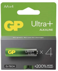 GP Batteries GP Ultra Plus alkáli elem AA 4db (B03214) - haztartasibolt