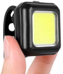 Spyral gumipántos LED első lámpa, USB-ről tölthető, 130 lumen, 27g