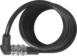 ABUS 3506C spirál kerékpár lakat - fekete