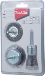 Makita acélkefe készlet 3 db D-66070 (D-66070)