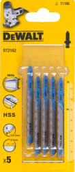 DEWALT fűrészlap HSS, alumíniumhoz (4-15 mm), 100 mm (5 db) DT2163 (DT2163)