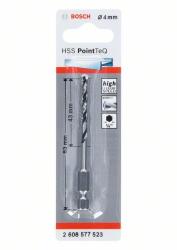 Bosch Fúró fémhez HSS PointTeQ HEX 6 pontos szárral; 4, 0 mm (5 db) 2608577523 (2608577523)