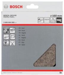 Bosch Polírozó filc kemény, 160 mm (2 db) 3608604000 (3608604000)