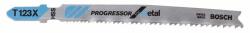 Bosch Fűrészlap dugattyús fűrészhez T 123 XF Progressor for Metal (3 db) 2608638472 (2608638472)