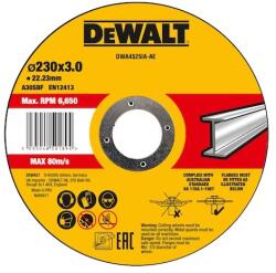 DEWALT Vágótárcsa rozsdamentes acélhoz 230 x 3 x 22, 23 mm DWA4525SIA (DWA4525SIA)