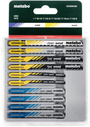 METABO fűrészlap készlet 3, H+M+műanyag (10 db) 623600000 (623600000)