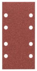 Bosch Csiszolópapír 93x185mm, G80, 8 lyuk, tépőzáras, (10 db) 2609256A82 (2609256A82)