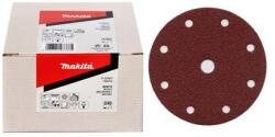 Makita csiszolópapír tépőzáras 150 mm 6 lyuk K240, 50 db P-37627 (P-37627)