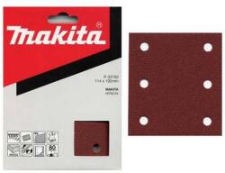 Makita csiszolópapír 102x114 mm 6 lyuk K120, 10 db P-33124 (P-33124)