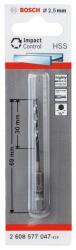 Bosch csavarfúró hatszögletű szárral HSS 2, 5 mm 2, 5 x 30 x 69 mm 2608577047 (2608577047)
