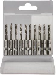 Makita fúrószár 1/4" 3, 3 x 50 mm fém HSS hatszögletű szegecseléssel, 10 db B-56437 csomag (B-56437)