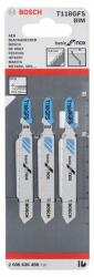 Bosch Fűrészlap dugattyús fűrészhez T 118 GFS Basic for Inox (3 db) 2608636498 (2608636498)