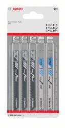 Bosch fűrészlap készlet oszcilláló fűrészhez (univerzális szár) 5 db 2608667855 (2608667855)