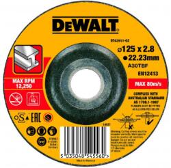 DEWALT konvex fém vágótárcsa 125 x 22, 2 x 3, 0 mm DT43911 (DT43911)