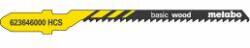 METABO Pengék szúrófűrészekhez "BASIC WOOD" 51/ 2, 0 mm (25 db) 623605000 (623605000)