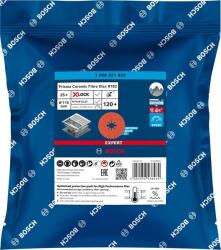 Bosch EXPERT PRISMA X-LOCK szálas tárcsa R782, 115, P120, 25 db 2608621823 (2608621823)