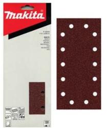 Makita csiszolópapír tépőzáras 115x229 mm 14 lyukú K150, 10 db P-43072 (P-43072)