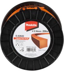 Makita nylon Plus szál 2, 4 mm, 206m, narancssárga, négyzet E-02820 (E-02820)