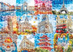 Brain Tree 2101008 - Colourful Wonders - 1000 db-os puzzle (2101008)