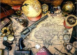 Brain Tree 2102028 - Pirates table - 1000 db-os puzzle (2102028)