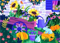 Brain Tree 2102048 - Backyard - 1000 db-os puzzle (2102048)