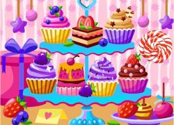 Brain Tree 2102052 - Cake World - 1000 db-os puzzle (2102052)