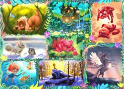Brain Tree 2102068 - Cute Animals - 1000 db-os puzzle