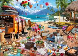 Brain Tree 2102074 - Beach Holiday - 1000 db-os puzzle (2102074)