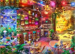 Brain Tree 2102077 - Beach Shack - 1000 db-os puzzle (2102077)