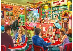 Brain Tree 2102125 - American Party - 1000 db-os puzzle (2102125)