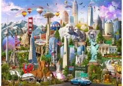Brain Tree 2102130 - American Pride - 1000 db-os puzzle (2102130)