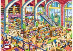 Brain Tree 2102143 - Grand Library - 1000 db-os puzzle (2102143)