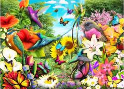 Brain Tree 2102148 - Flower Garden - 1000 db-os puzzle (2102148)