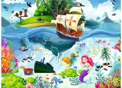 Brain Tree 2202011 - Mermaid Island - 500 db-os puzzle (2202011)