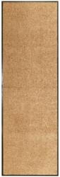 vidaXL krémszínű kimosható lábtörlő 60 x 180 cm (323465)