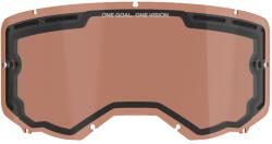 Alpinestars Plexiglass pentru ochelari de protecție dublu antiaburire Alpinestars Vision 8/5/3 portocaliu-maro după ardere (AIM152-576)