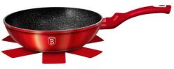 Berlinger Haus BH/1267N Wok, 28 cm, Metallic Line Burgundy Edition