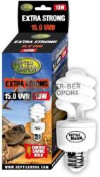 Reptile Nova Extra Strong 15.0 UVB becuri de economisire a energiei pentru terariu 13 W