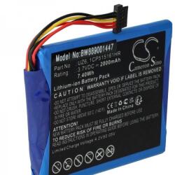 VHBW Baterie pentru TomTom Pro 8270 / 8275, 2000 mAh (BW889001447)