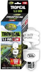 Reptile Nova Tropical 5.0 UVB becuri de economisire a energiei pentru terariu 13 W