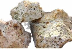 Piatră ornamentală galbenă de tufa pentru acvariu (M | ~600-1000 g)