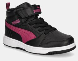 PUMA gyerek sportcipő Rebound V6 Mid WTR AC+ PS fekete, 307979 - fekete 28.5